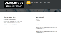 Desktop Screenshot of learnatrade.co.uk